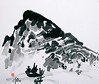 Japanese Painting, Abstract Landscape Paintings