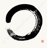 Enso Circle Zen Calligraphy